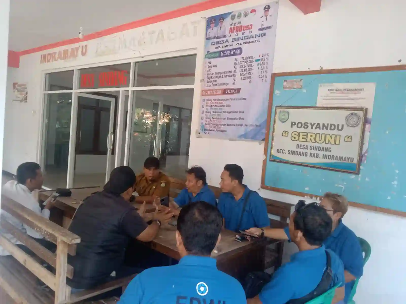 pengosongan gpi ditentang wartawan indramayu